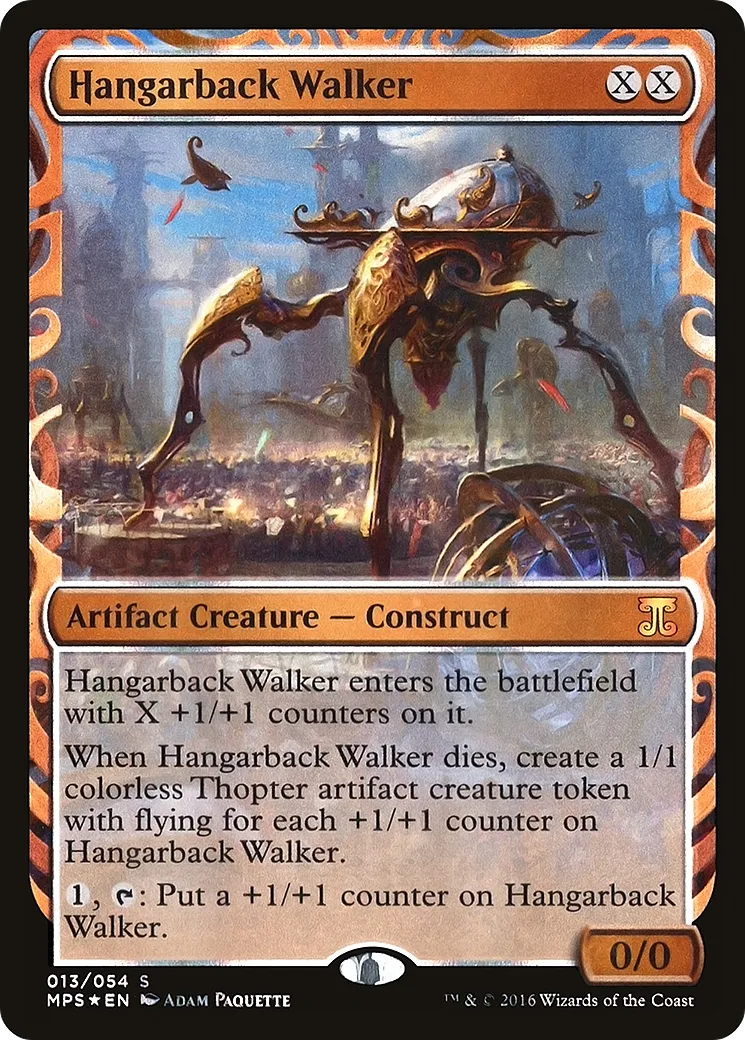 Hangarback Walker — Kaladesh Inventions — Magic: The Gathering