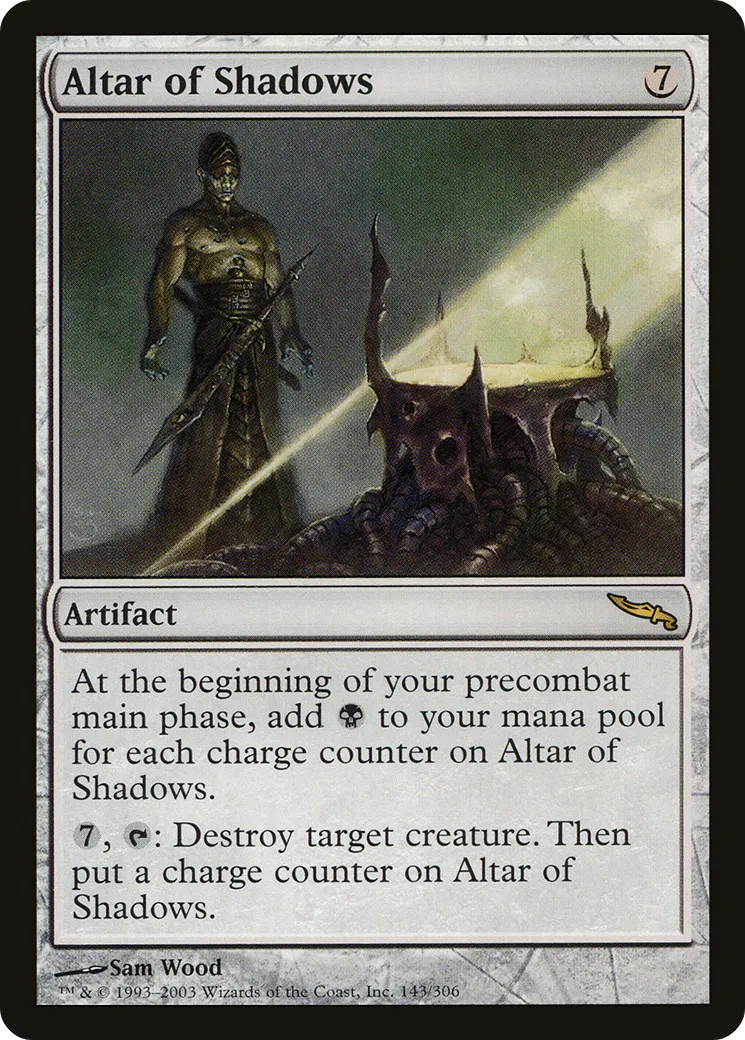 Autel des ombres — Mirrodin — Magic: The Gathering
