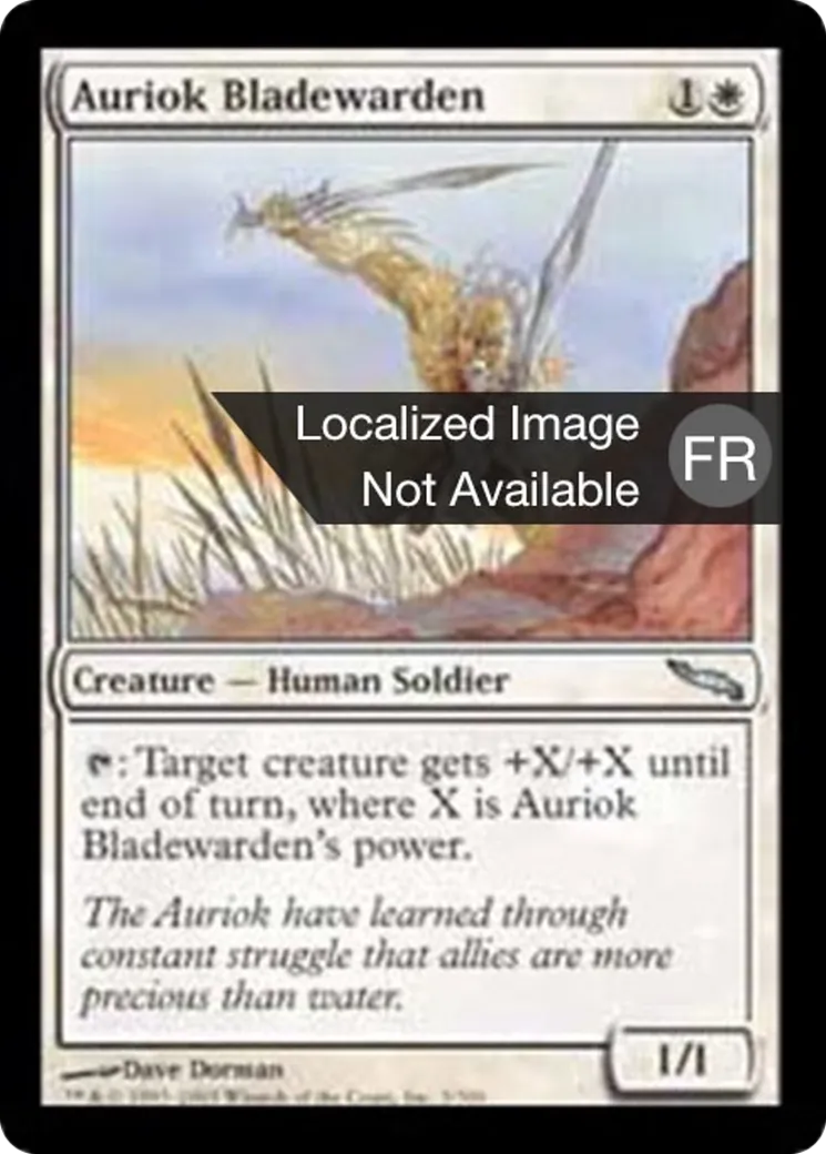 Gardelame auriok — Mirrodin — Magic: The Gathering