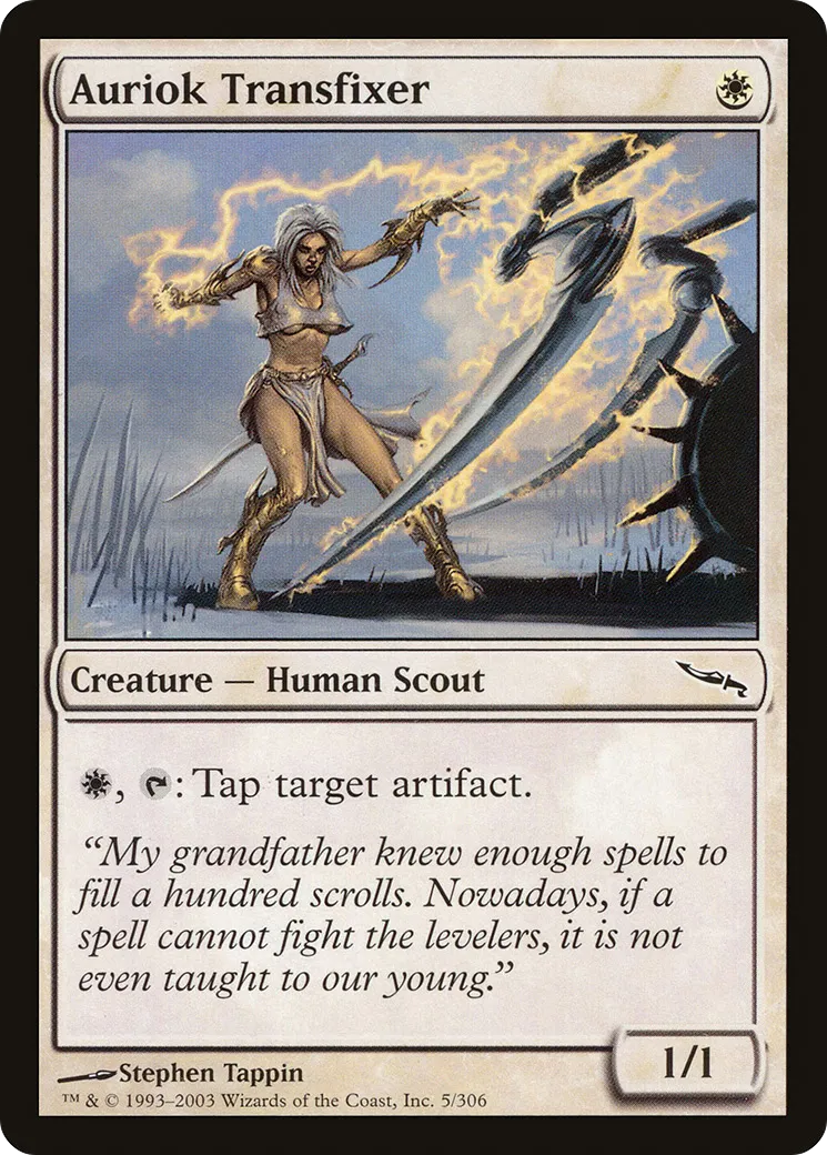Auriok Transfixer — Mirrodin — Magic: The Gathering