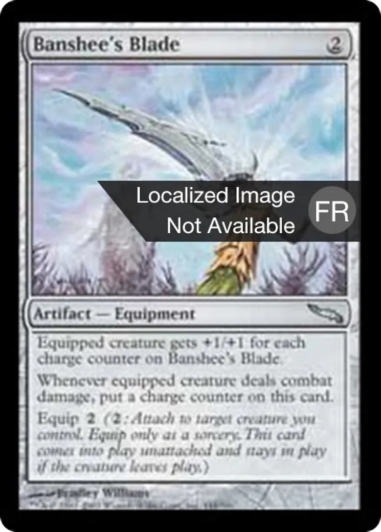 Lame de la banshee — Mirrodin — Magic: The Gathering