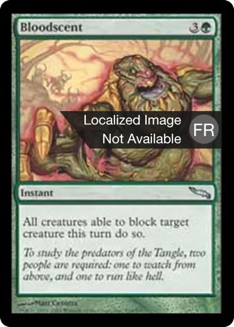 Senteur de sang — Mirrodin — Magic: The Gathering