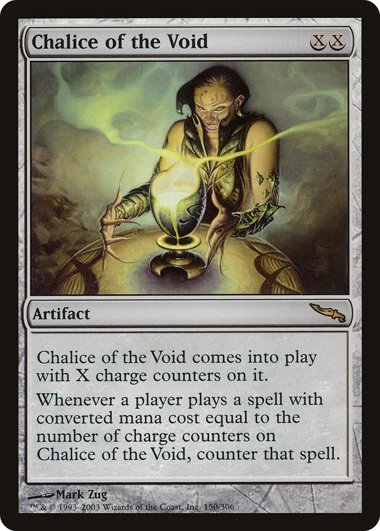 Chalice of the Void from Mirrodin - Magic: The Gathering