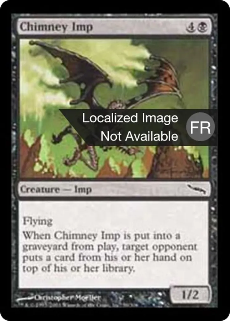 Diablotin de cheminée — Mirrodin — Magic: The Gathering