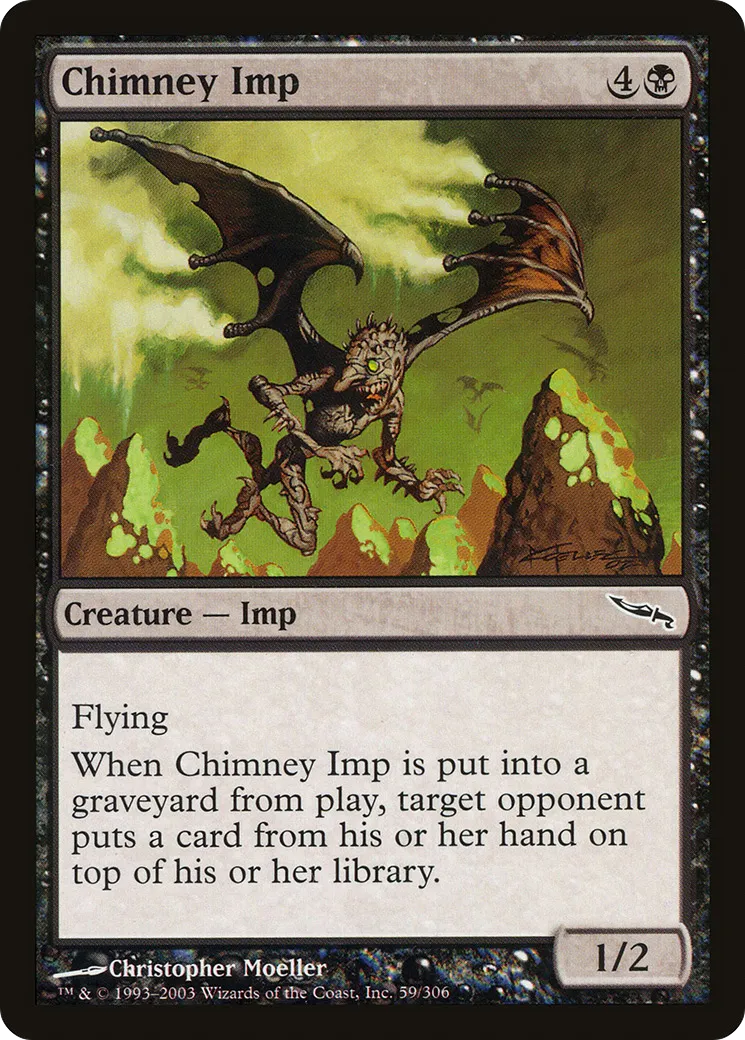 Chimney Imp — Mirrodin — Magic: The Gathering