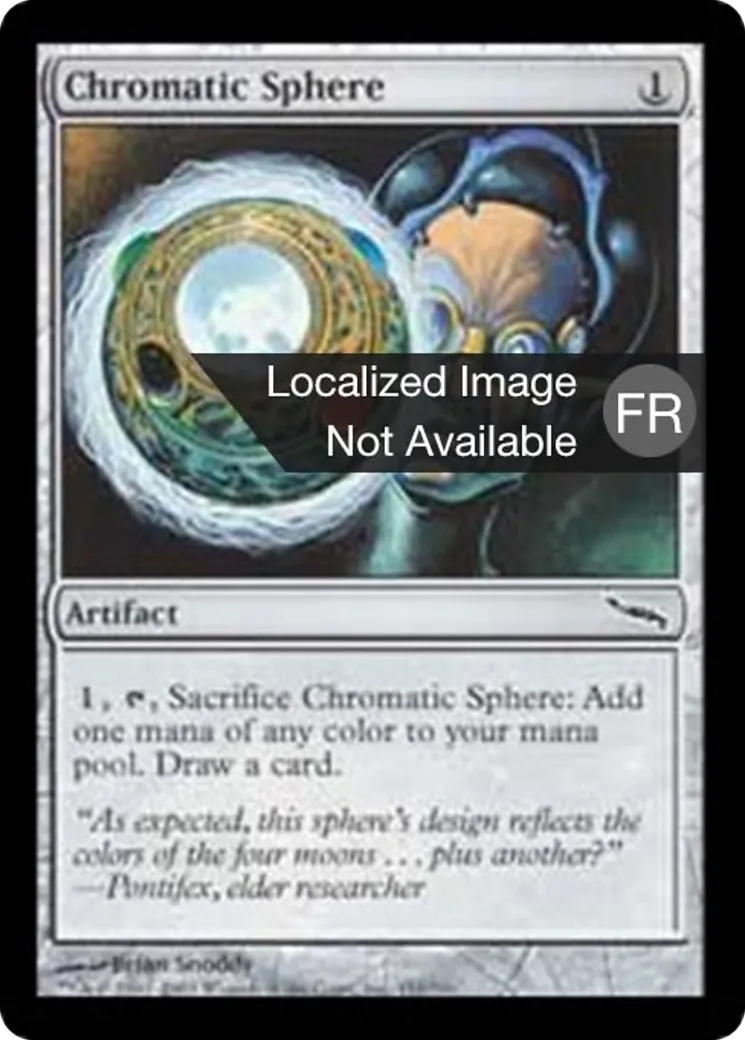 Sphère chromatique — Mirrodin — Magic: The Gathering