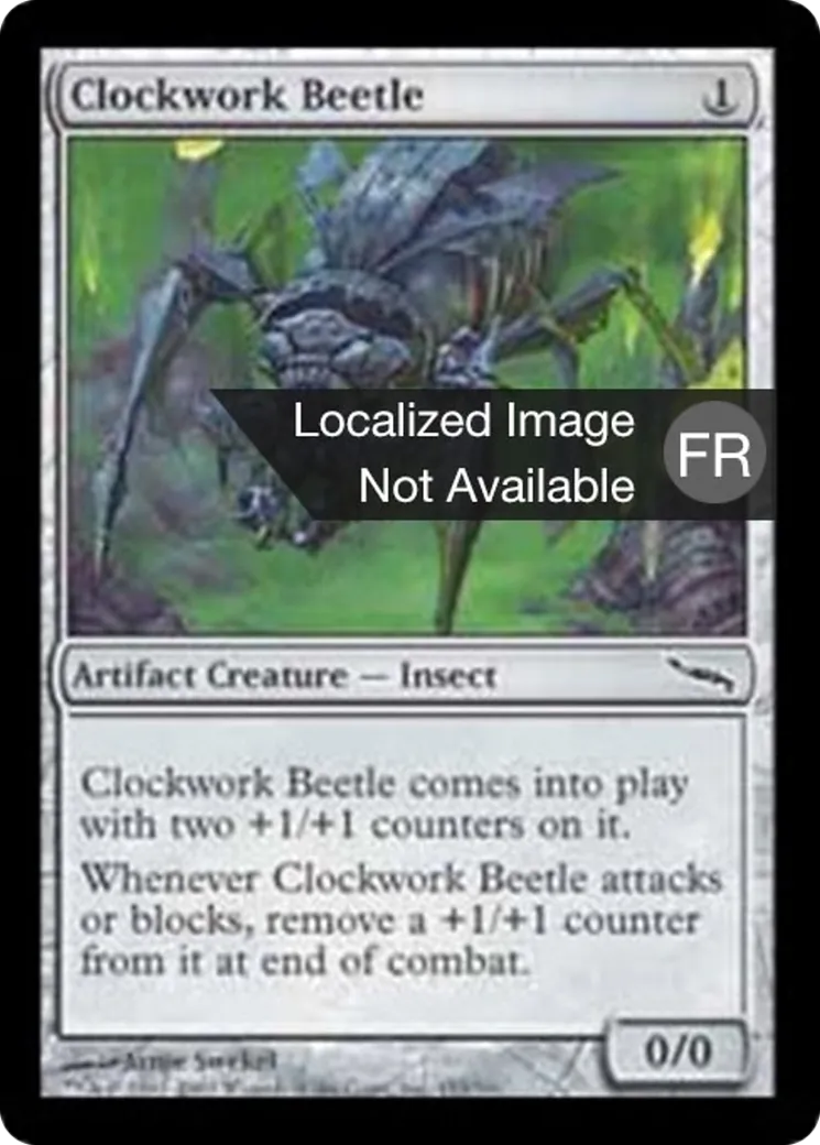 Scarabée mécanique — Mirrodin — Magic: The Gathering