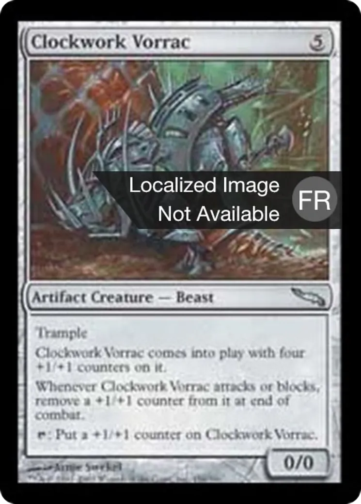 Vorrac mécanique — Mirrodin — Magic: The Gathering