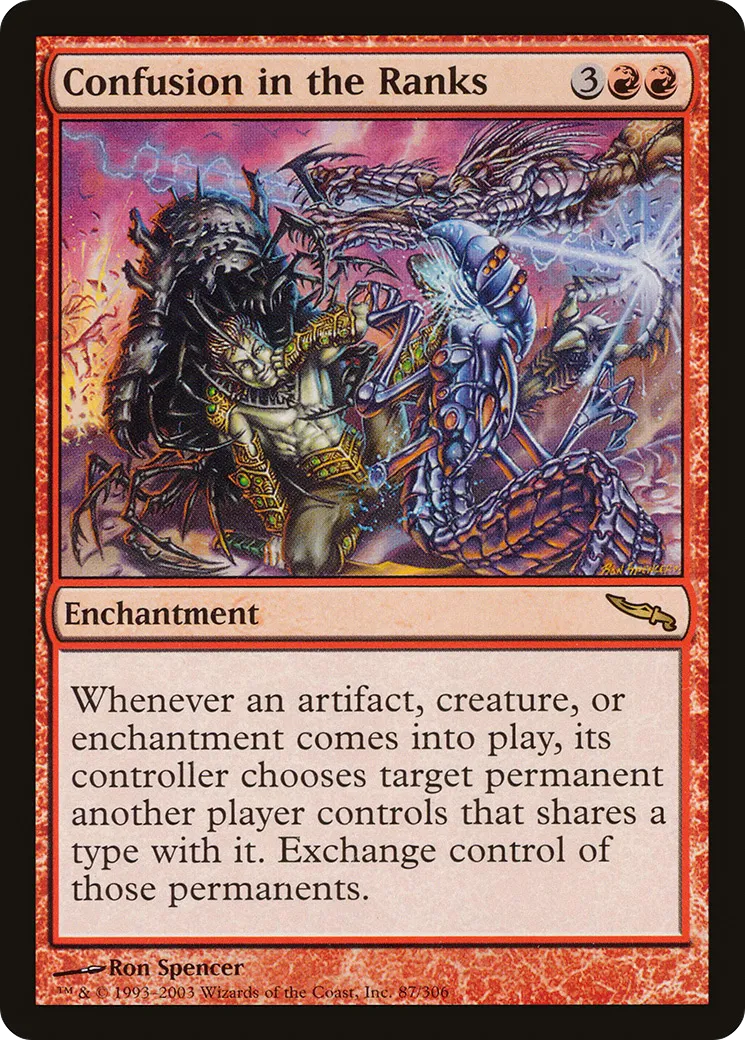 Confusion in the Ranks — Mirrodin — Magic: The Gathering
