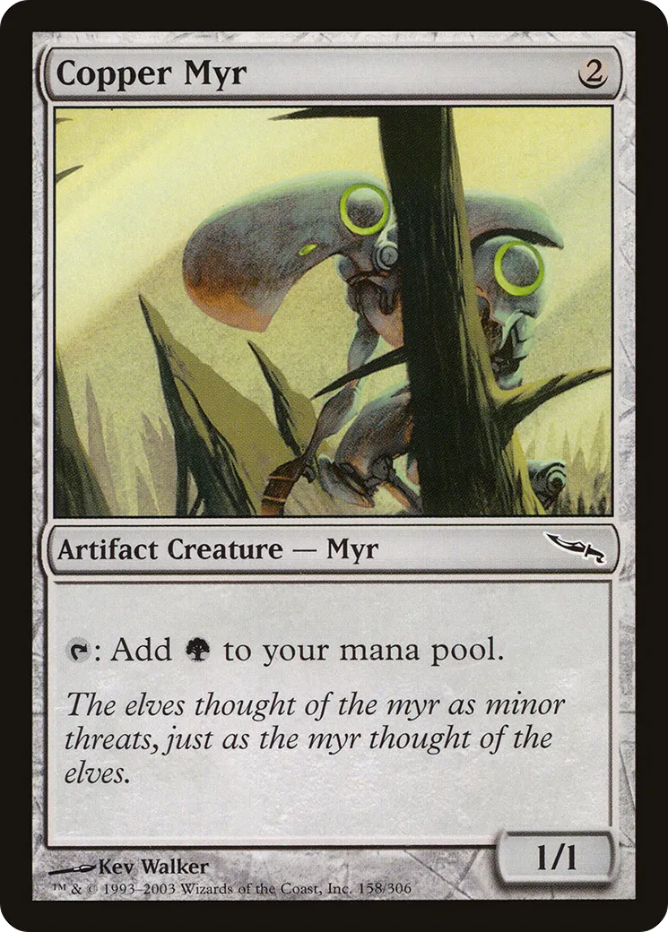 Copper Myr — Mirrodin — Magic: The Gathering
