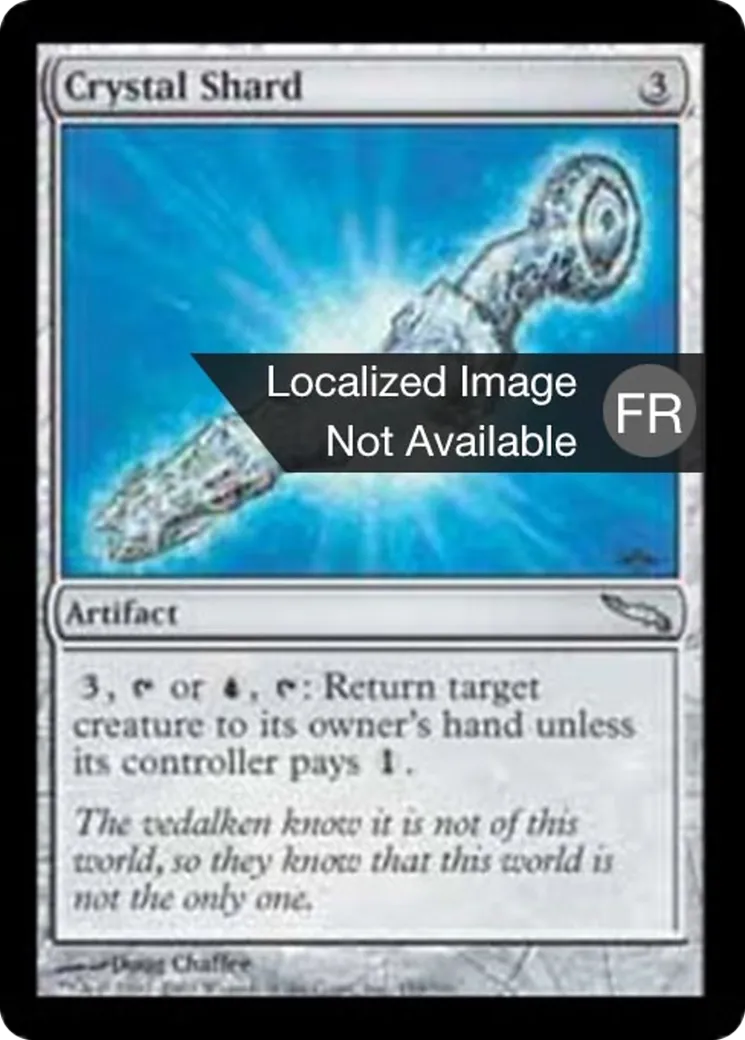 Écharde de cristal — Mirrodin — Magic: The Gathering