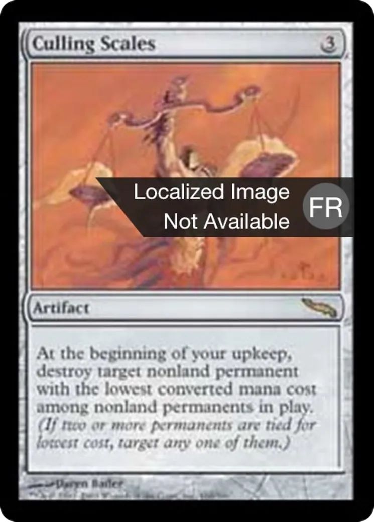 Balance du sacrifice — Mirrodin — Magic: The Gathering