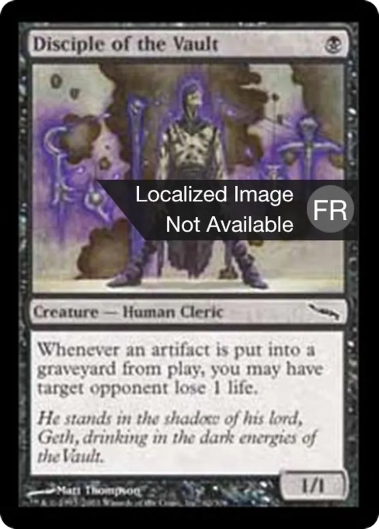 Disciple du Caveau — Mirrodin — Magic: The Gathering
