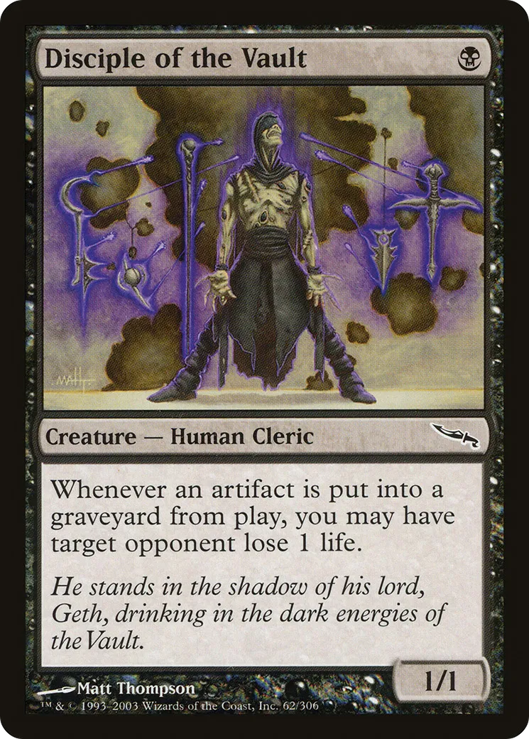 Disciple of the Vault — Mirrodin — Magic: The Gathering
