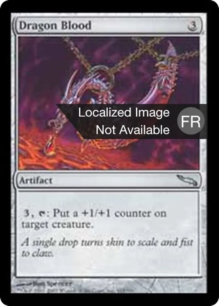 Sang de dragon — Mirrodin — Magic: The Gathering