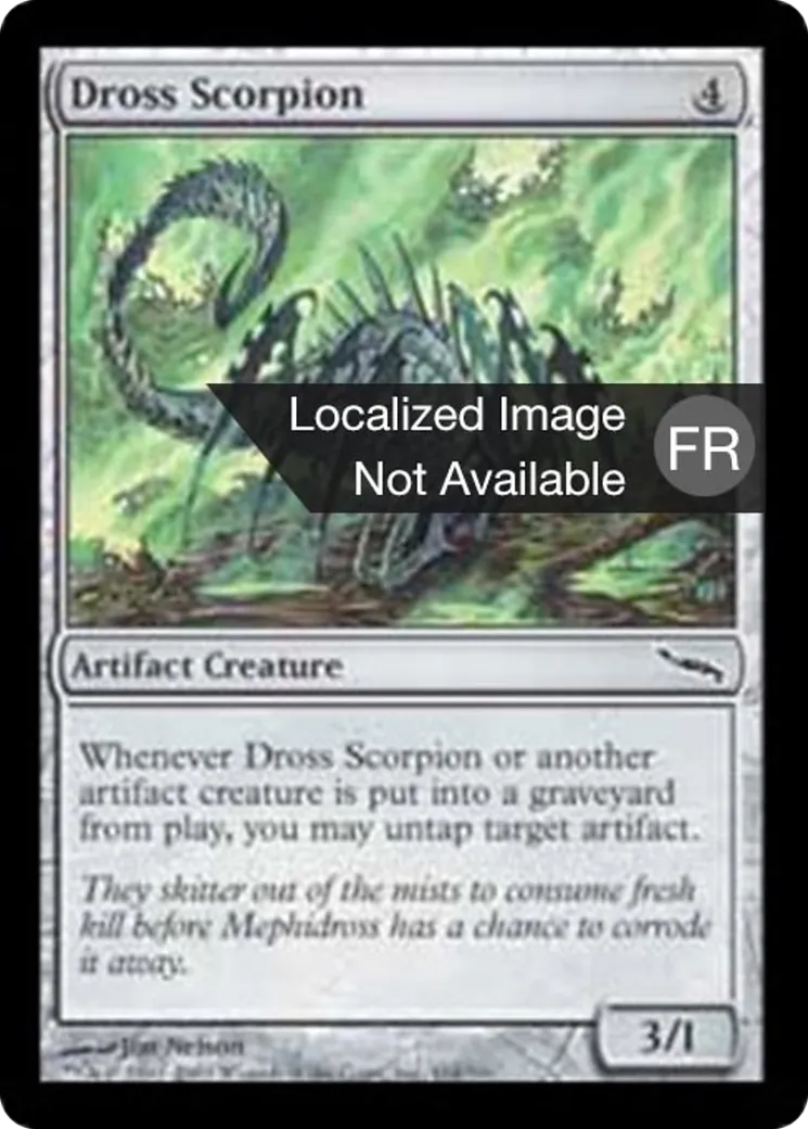 Scorpion de Mephidross — Mirrodin — Magic: The Gathering