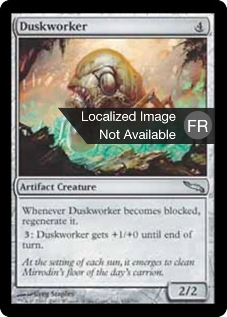 Travailleur crépusculaire — Mirrodin — Magic: The Gathering