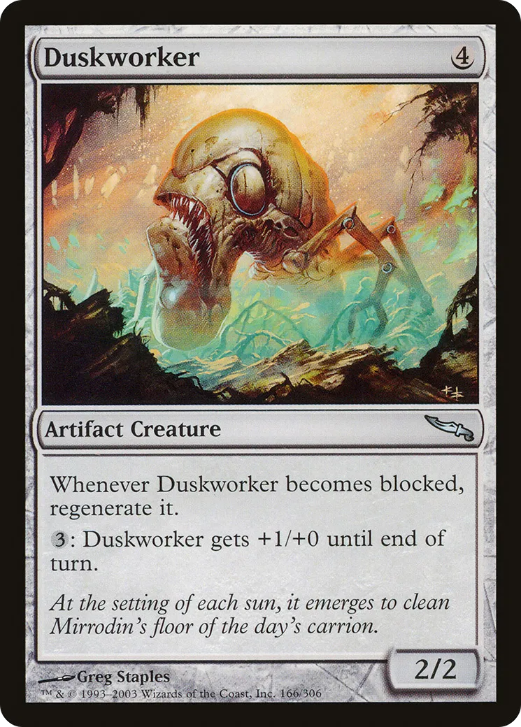 Duskworker — Mirrodin — Magic: The Gathering