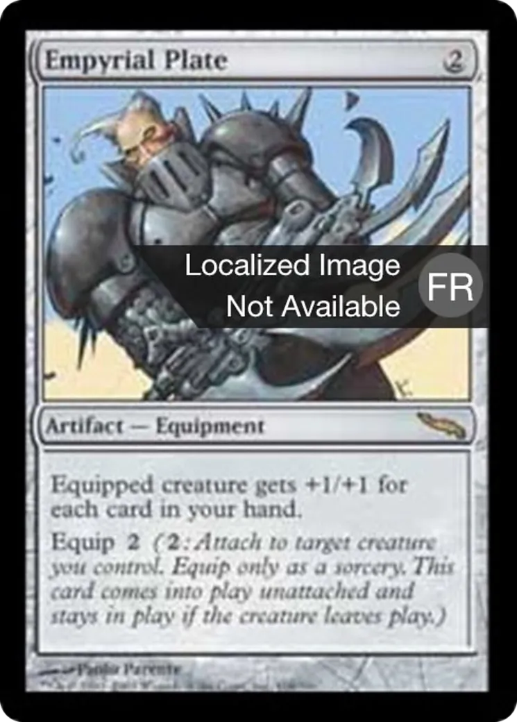 Plaque empyrée — Mirrodin — Magic: The Gathering