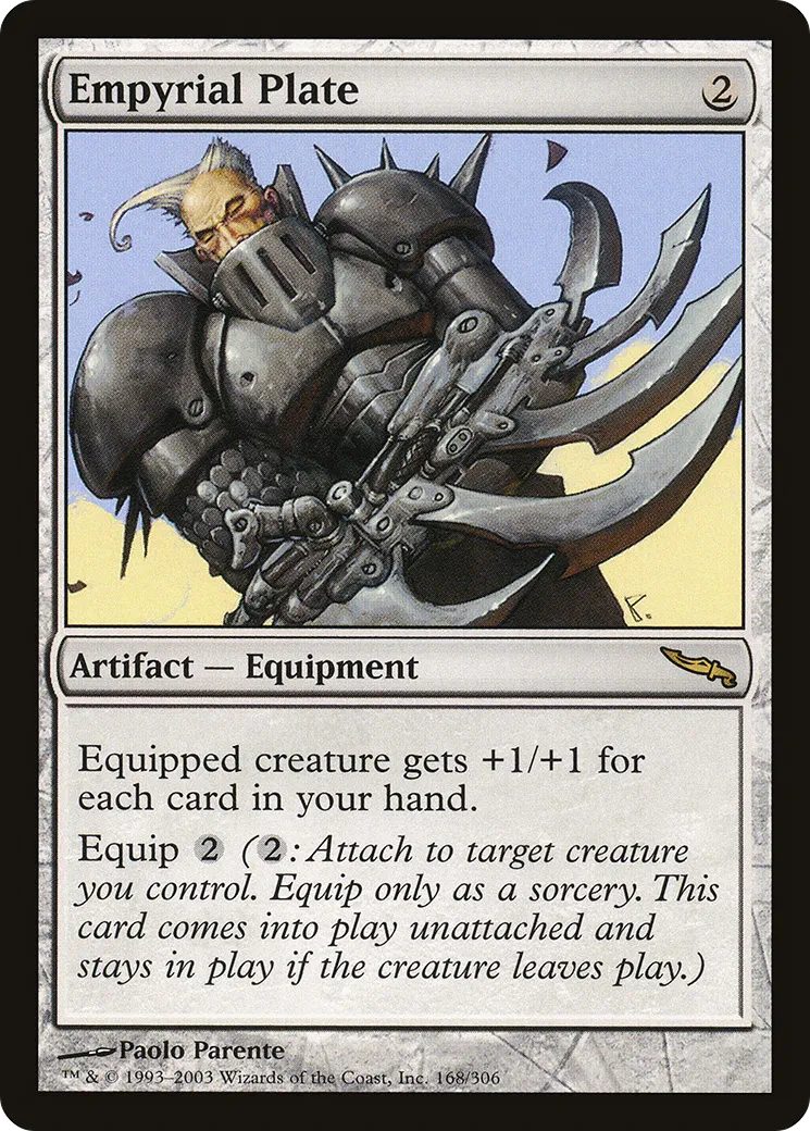 Empyrial Plate — Mirrodin — Magic: The Gathering