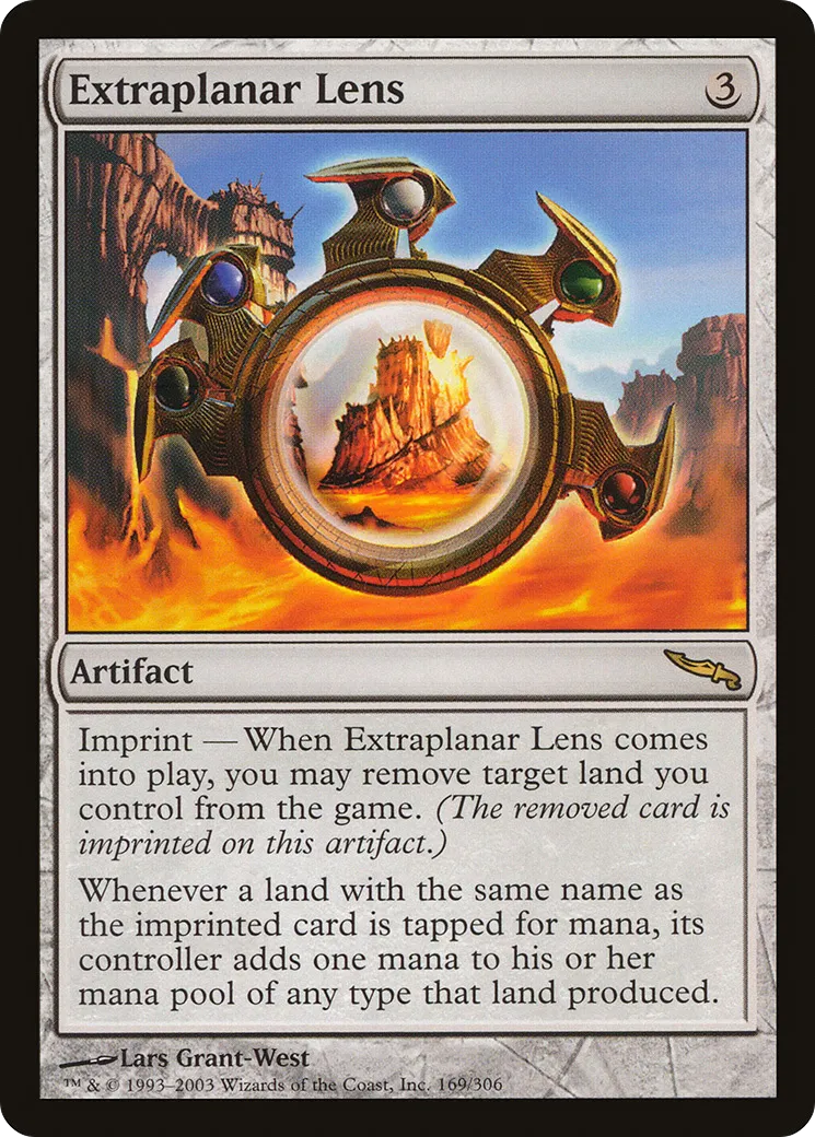 Lentille extraplanaire — Mirrodin — Magic: The Gathering