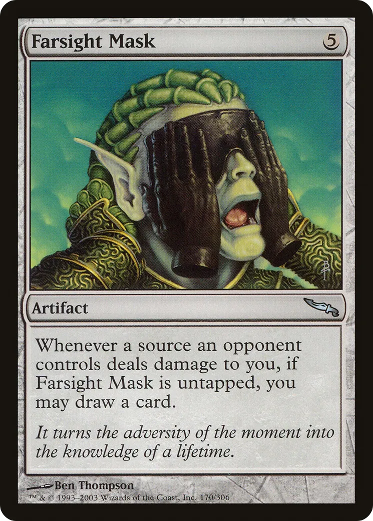 Farsight Mask — Mirrodin — Magic: The Gathering