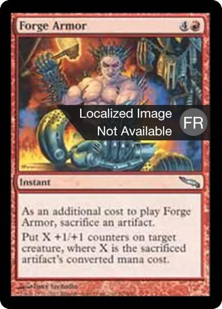 Forge d'armure — Mirrodin — Magic: The Gathering