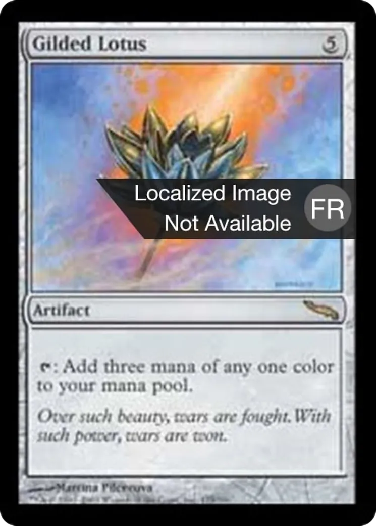 Lotus doré — Mirrodin — Magic: The Gathering