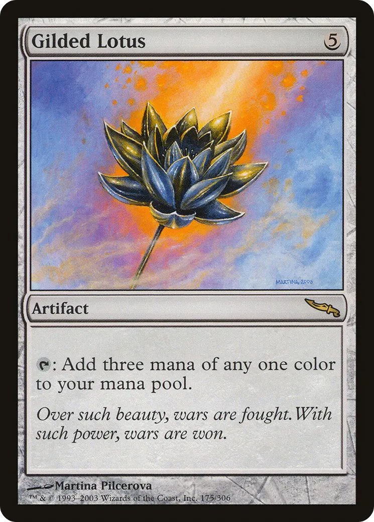 Gilded Lotus — Mirrodin — Magic: The Gathering