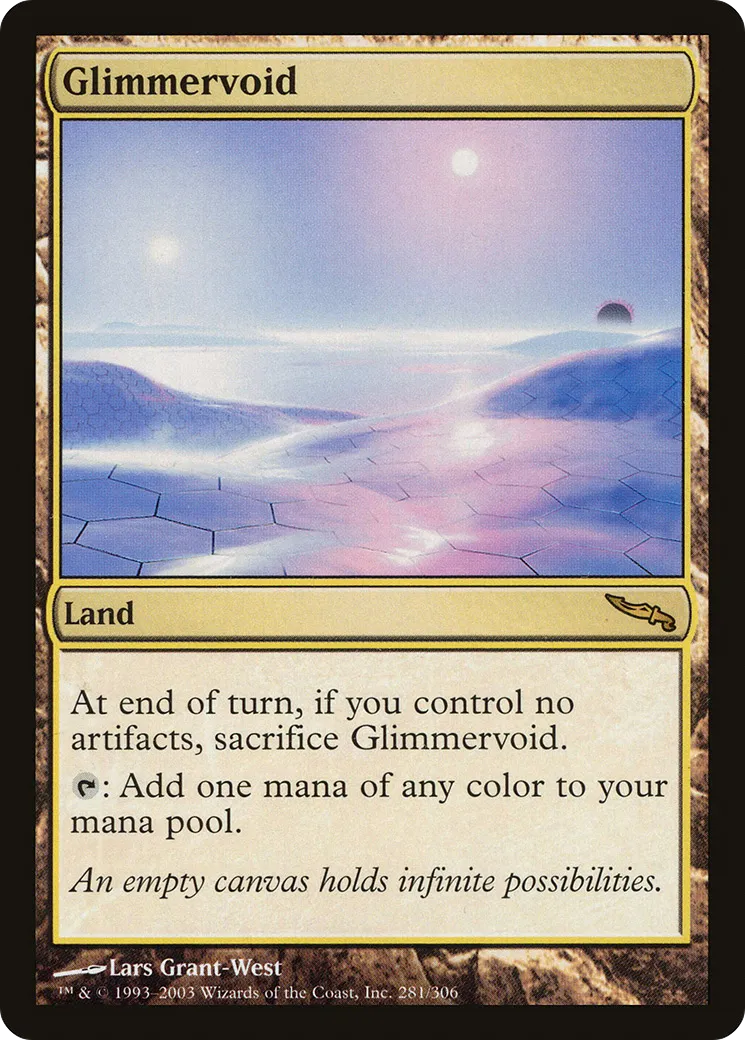 Vide rayonnant — Mirrodin — Magic: The Gathering