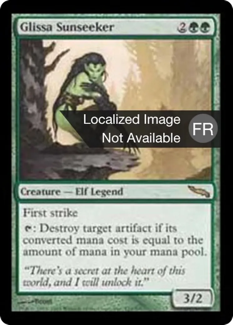 Glissa Cherchesoleil — Mirrodin — Magic: The Gathering