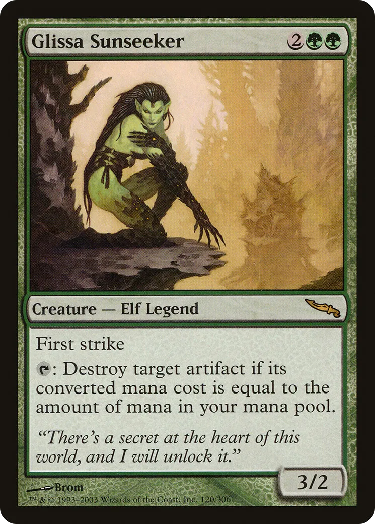 Glissa Sunseeker — Mirrodin — Magic: The Gathering