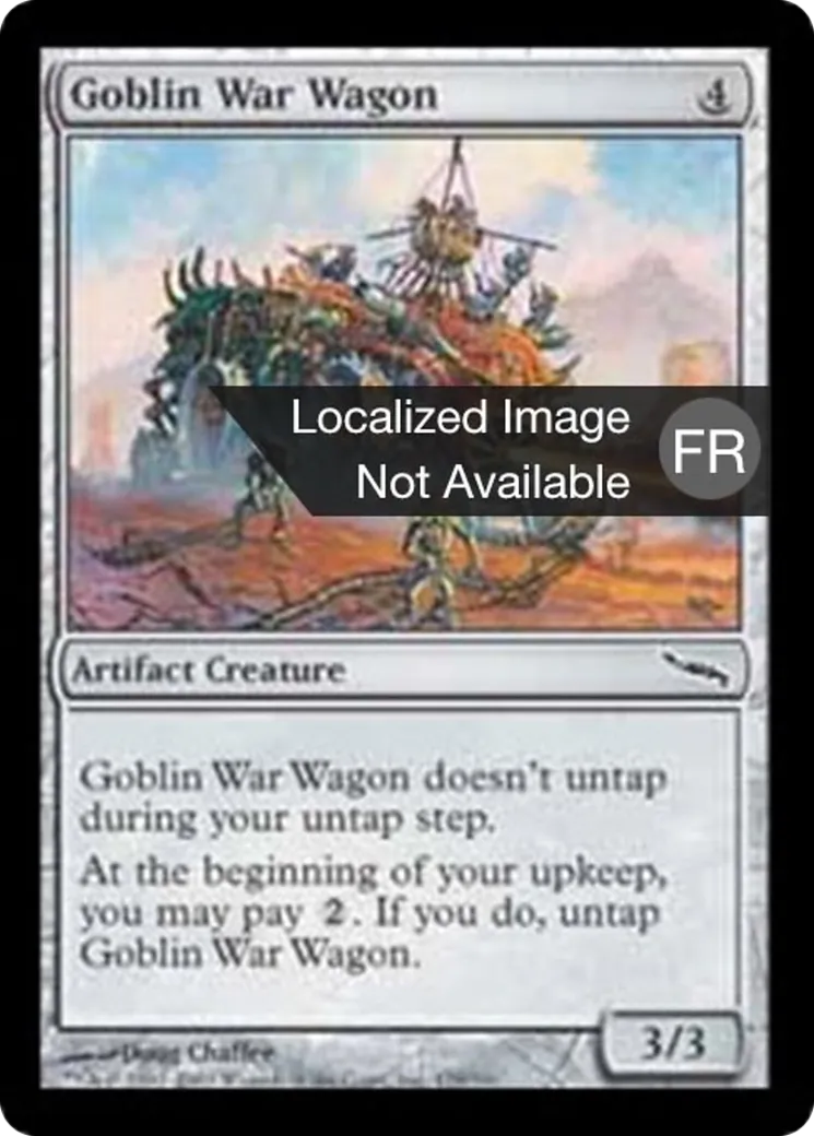 Bige de guerre gobelin — Mirrodin — Magic: The Gathering