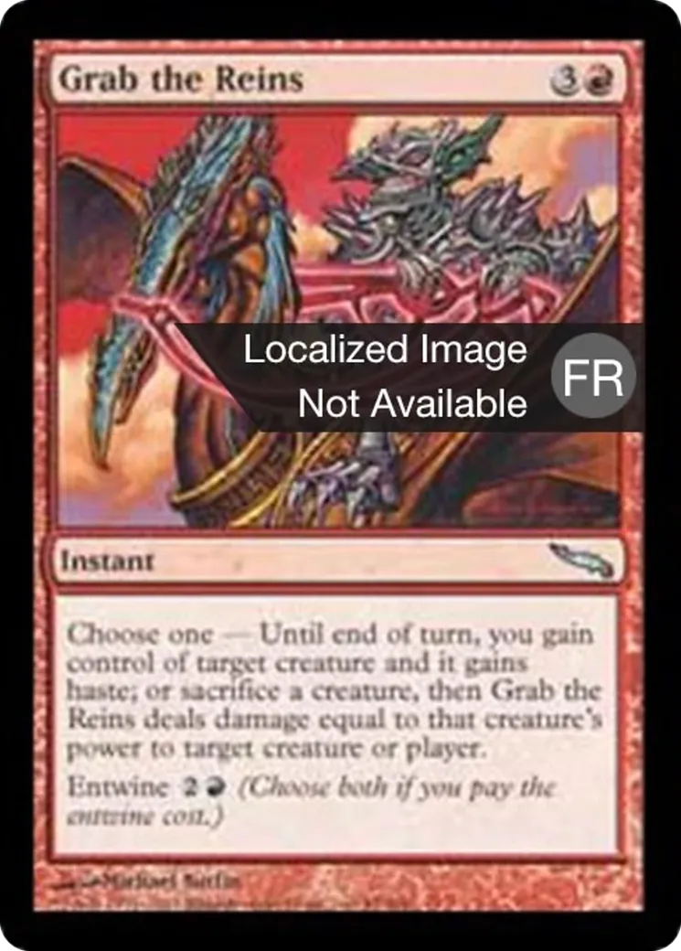 Saisie des rênes — Mirrodin — Magic: The Gathering
