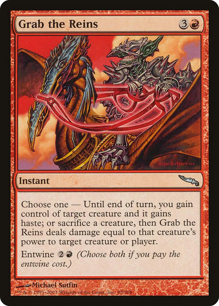 Grab the Reins — Mirrodin — Magic: The Gathering