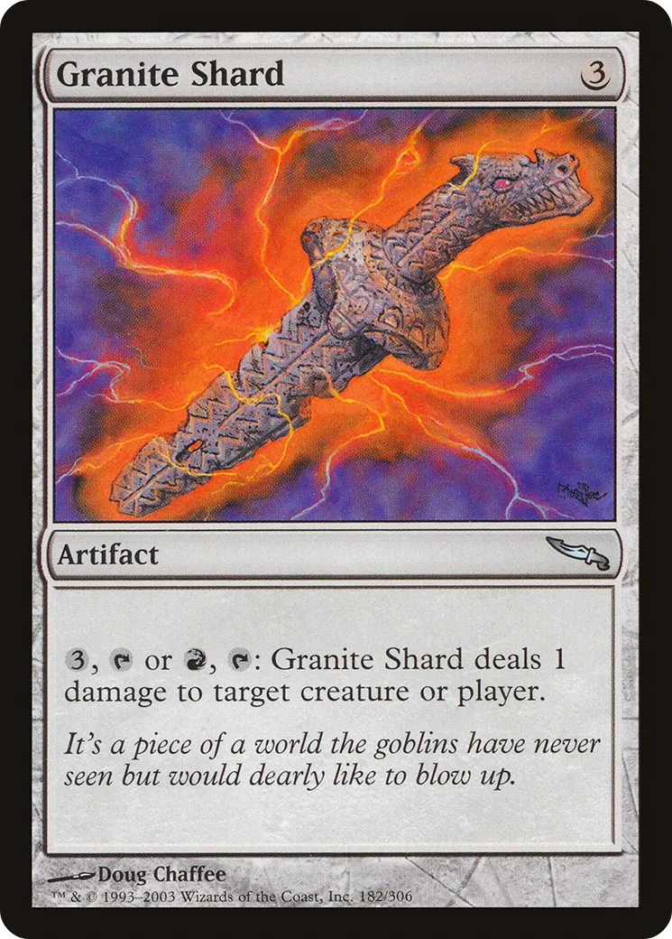 Granite Shard — Mirrodin — Magic: The Gathering