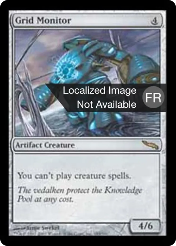 Surveillant de la grille — Mirrodin — Magic: The Gathering