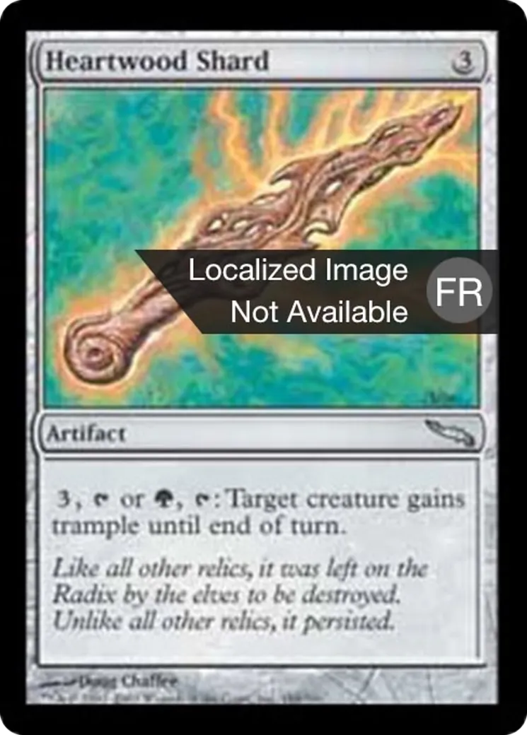Écharde de Boiscœur — Mirrodin — Magic: The Gathering