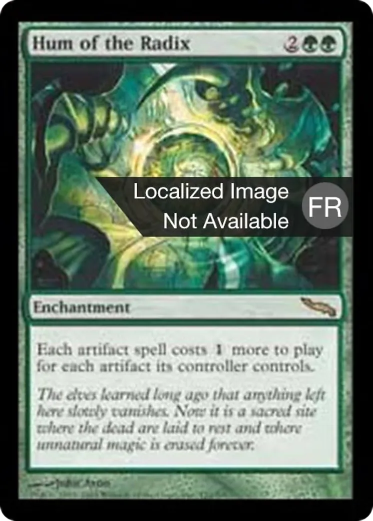 Bourdonnement du Radix — Mirrodin — Magic: The Gathering