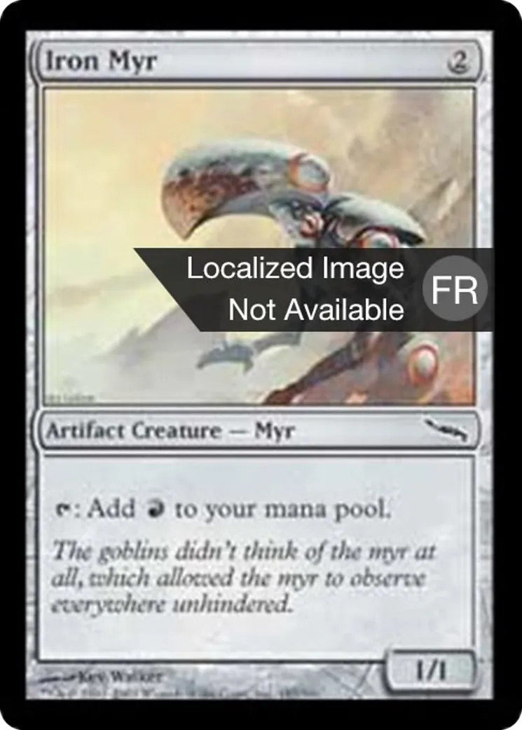 Myr de fer — Mirrodin — Magic: The Gathering