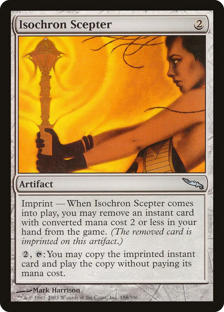 Sceptre isochronique — Mirrodin — Magic: The Gathering