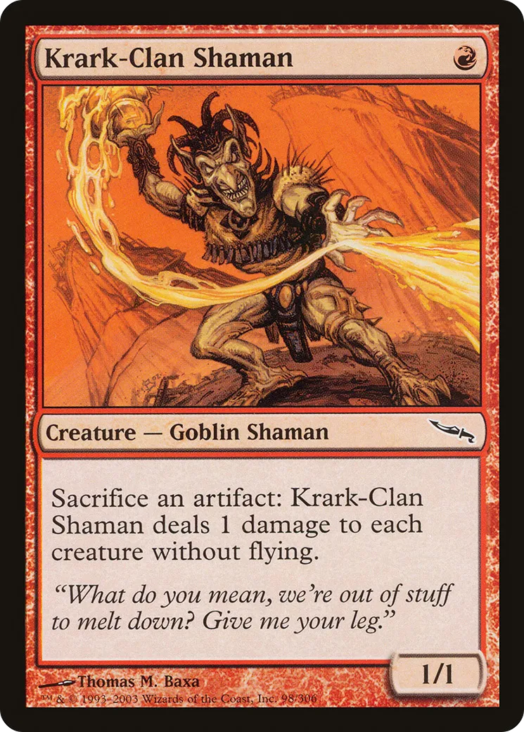 Krark-Clan Shaman — Mirrodin — Magic: The Gathering
