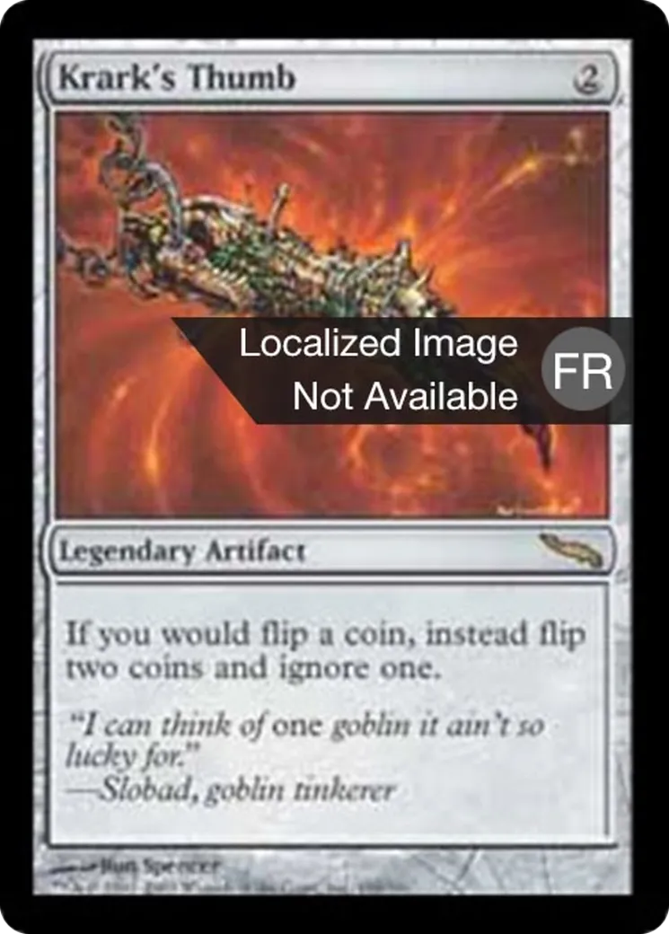 Pouce de Krark — Mirrodin — Magic: The Gathering
