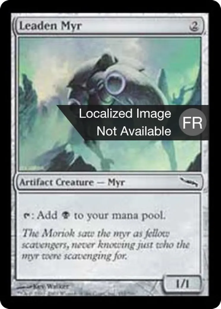 Myr de plomb — Mirrodin — Magic: The Gathering