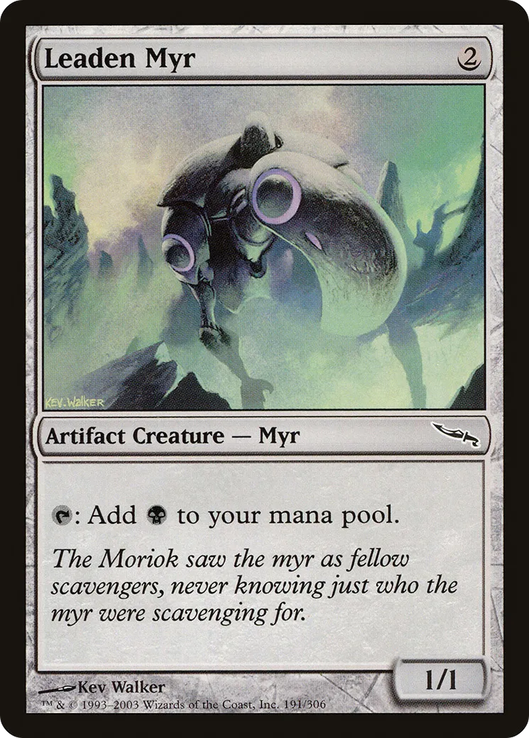 Myr de plomb — Mirrodin — Magic: The Gathering