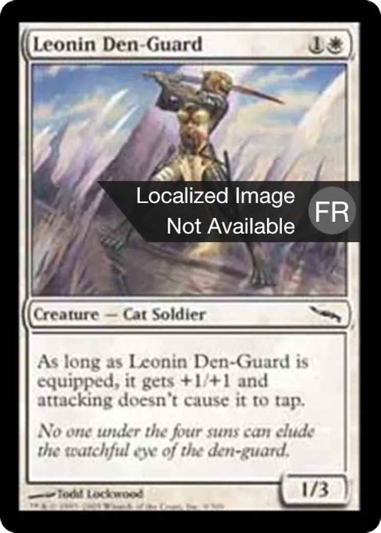 Gardantre léonin — Mirrodin — Magic: The Gathering