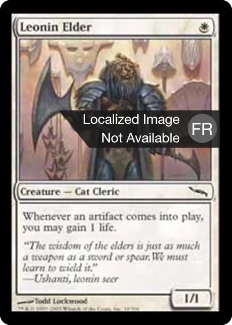 Doyen léonin from Mirrodin - Magic: The Gathering
