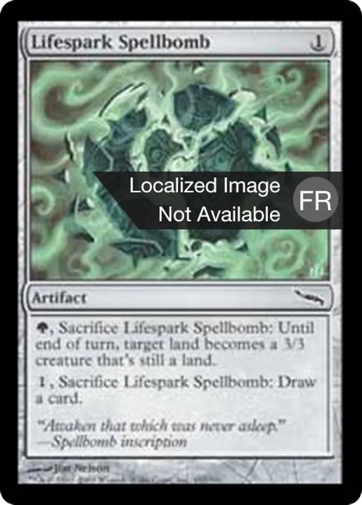 Bombe à sortilèges vitale — Mirrodin — Magic: The Gathering