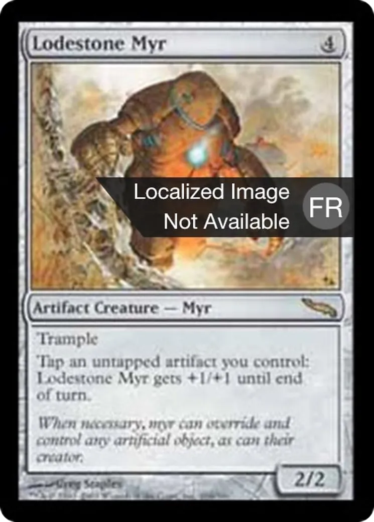 Myr de magnétite — Mirrodin — Magic: The Gathering