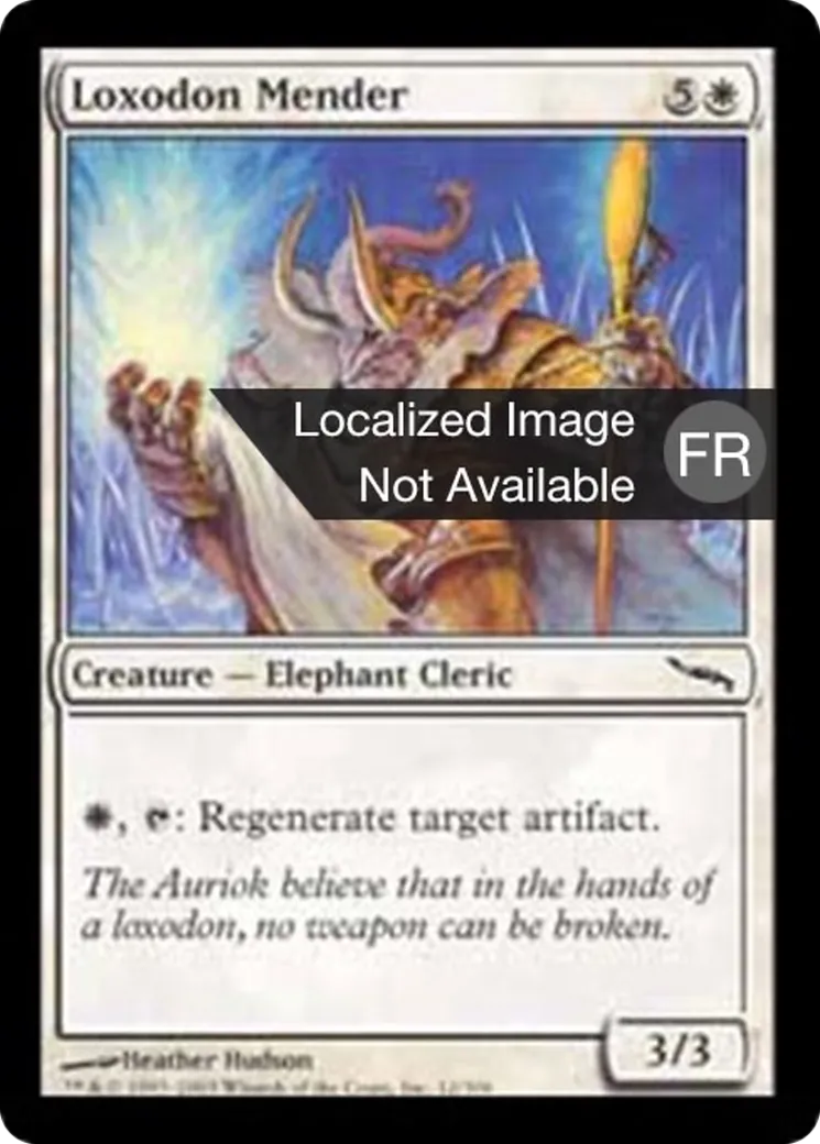 Relieur loxodon — Mirrodin — Magic: The Gathering